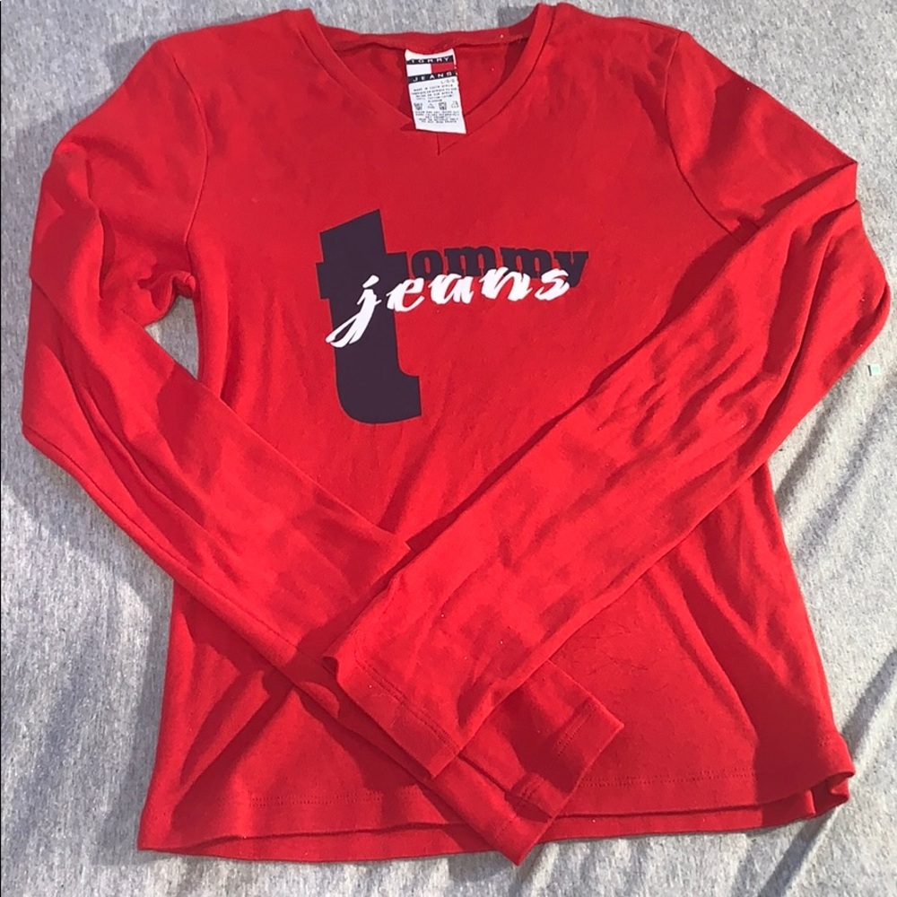 Tommy jeans long sleeve shirt
